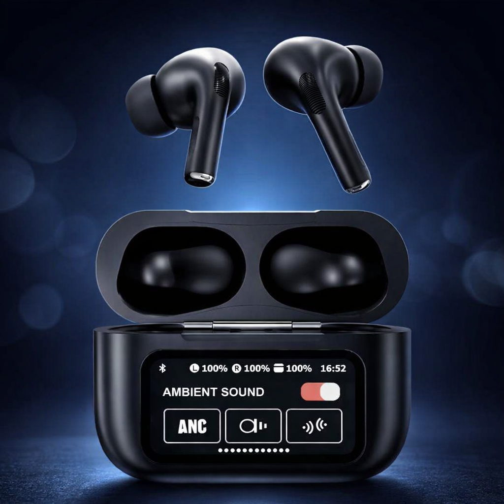 AirPods X Digital Touch Screen Wireless Earbuds - Bluetooth