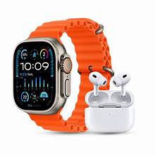 I20 Ultra Max Suit 10-in-1 Smart Watch with AirPods – Bluetooth Calling Smartwatch for Men & Women